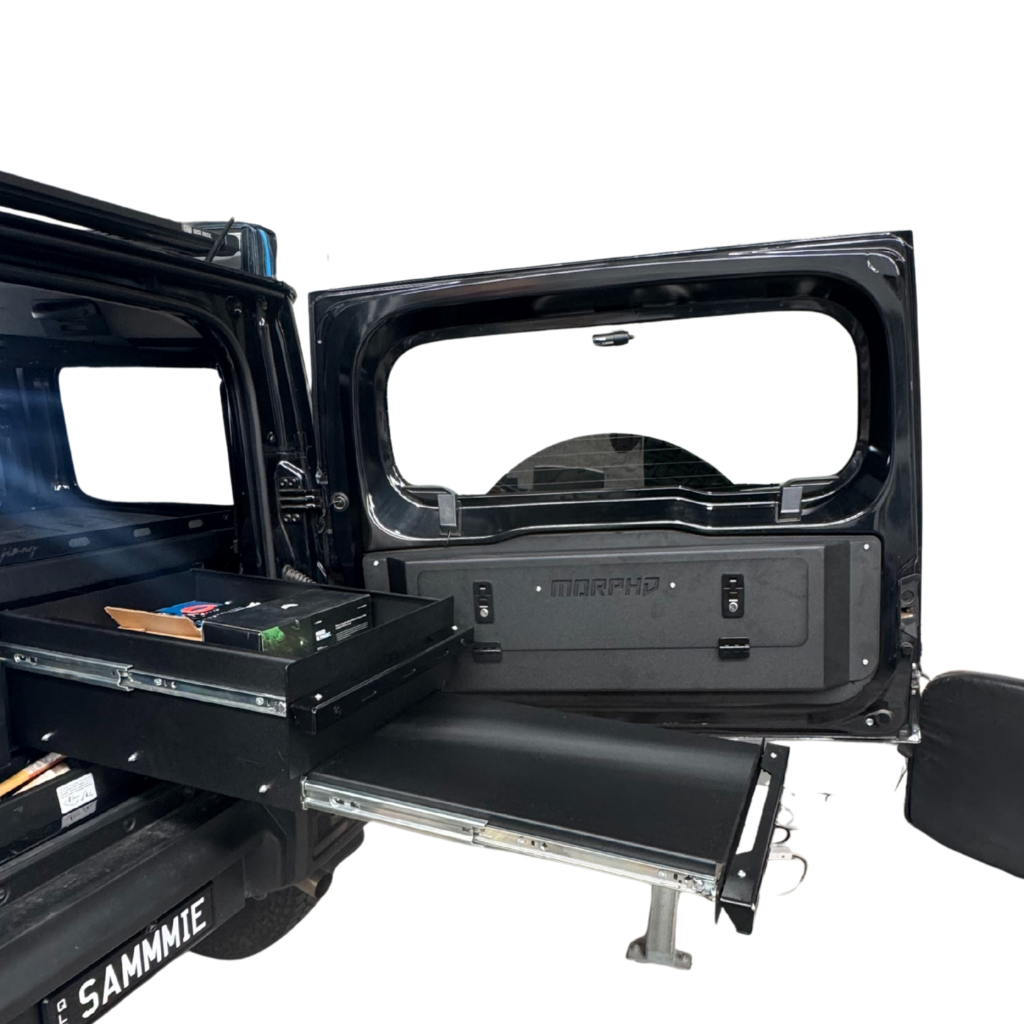Suzuki Jimny XL & 3 Door - Rear Door Storage System