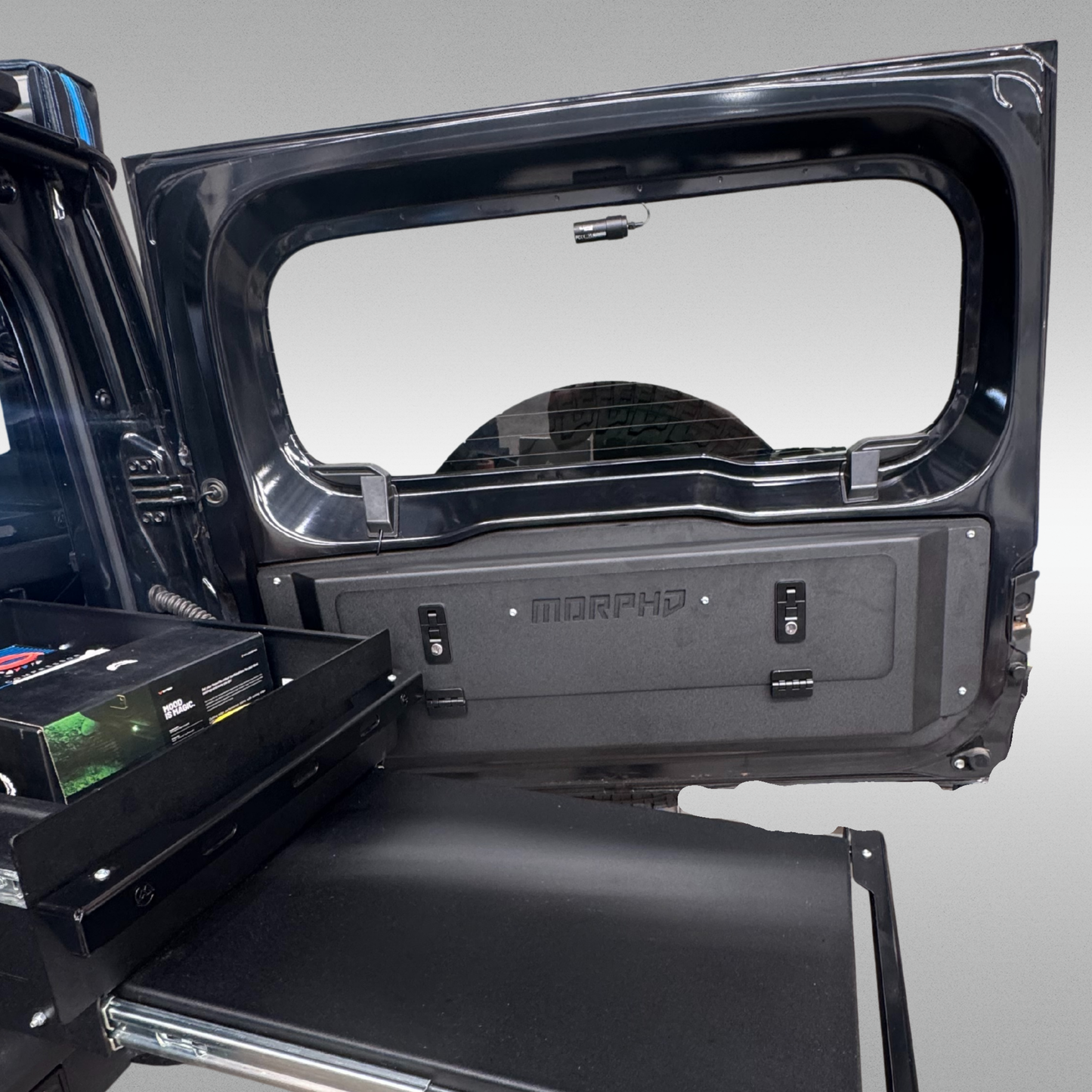 Suzuki Jimny XL & 3 Door - Rear Door Storage System