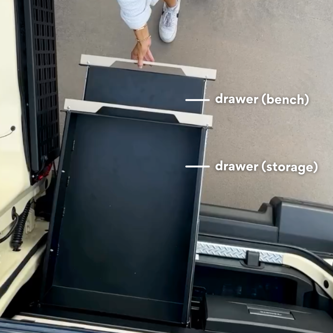 Suzuki Jimny 3 Door - Tray & Drawers Set