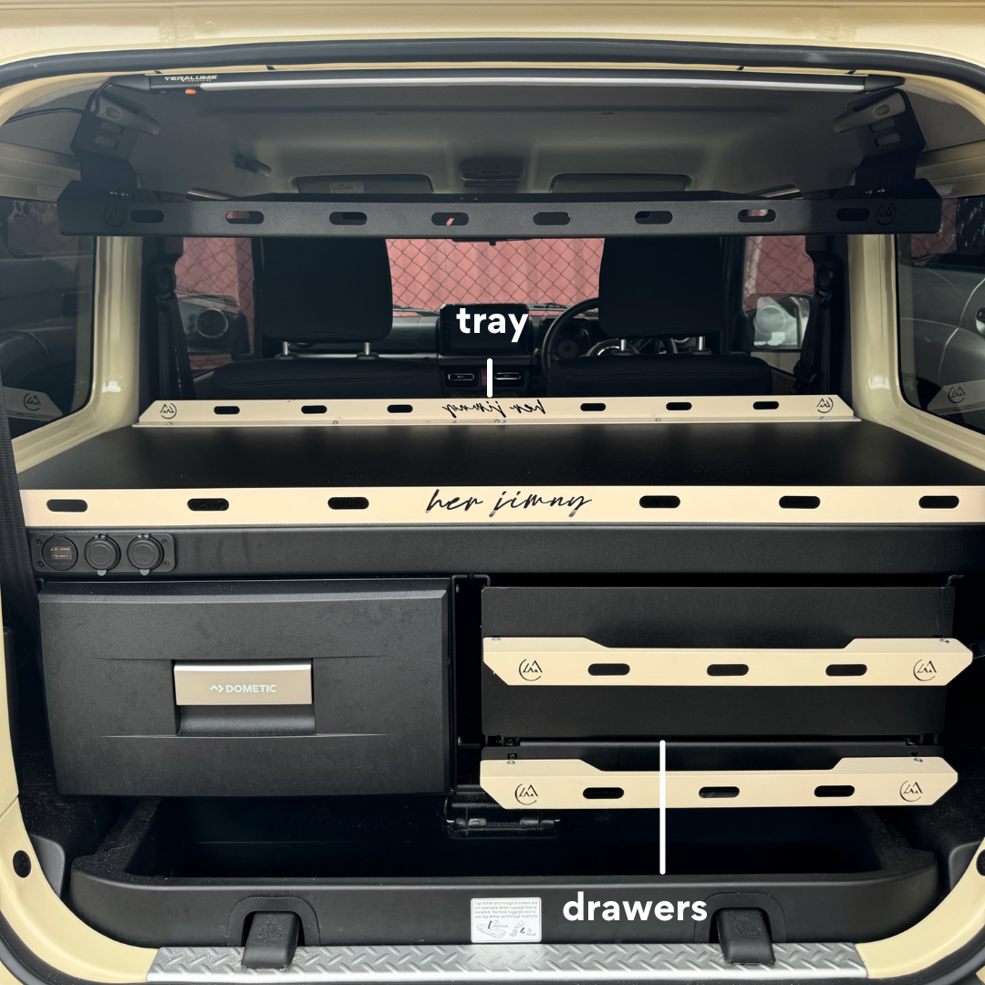 Suzuki Jimny 3 Door - Tray & Drawers Set