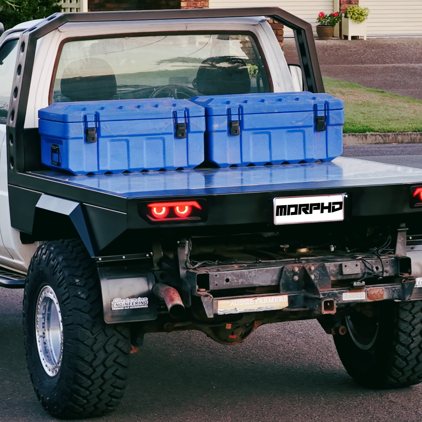 DIY Flat-Pack Steel Tray Kit — Nissan Patrol GU (Single Cab)