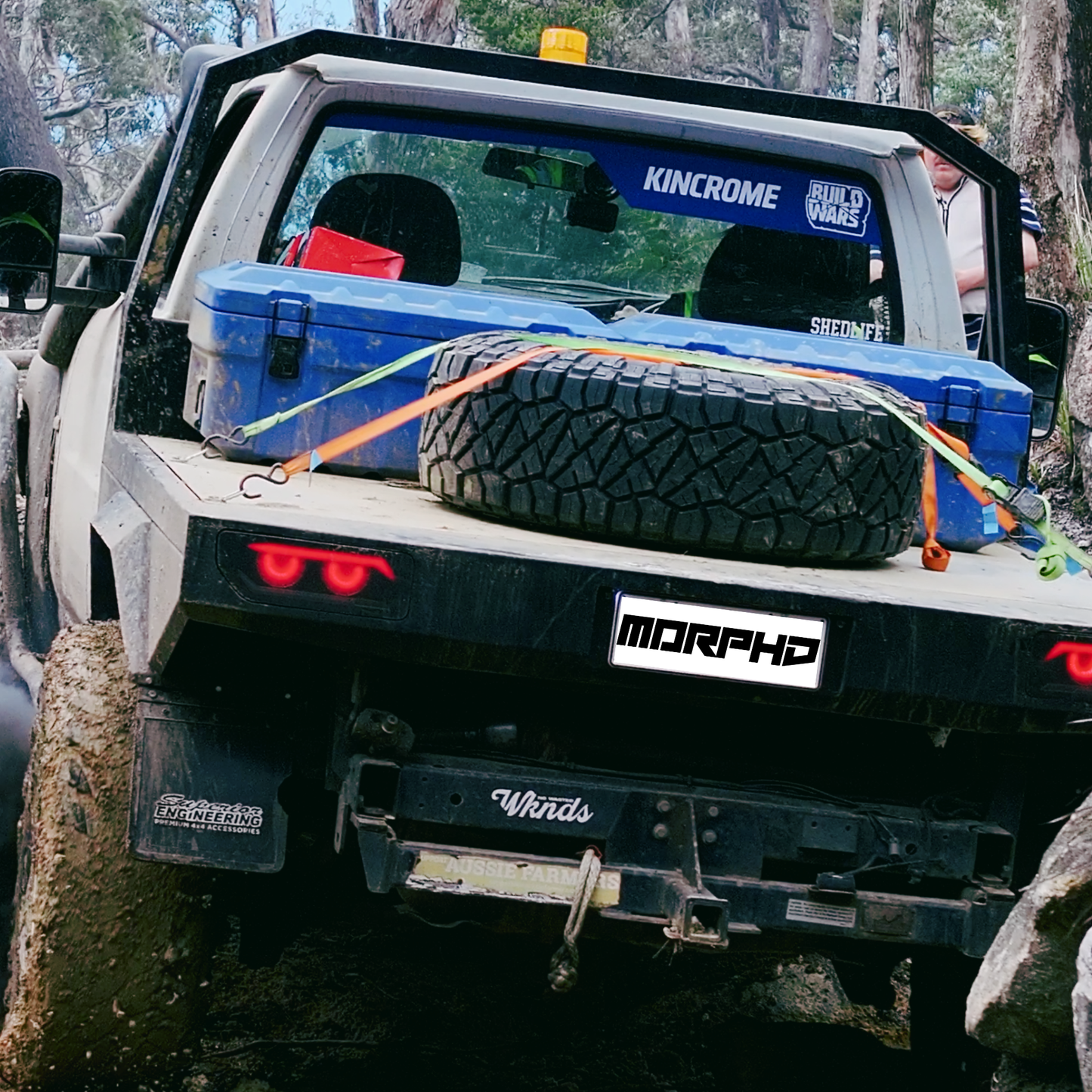 DIY Flat-Pack Steel Tray Kit — Nissan Patrol GU (Single Cab)