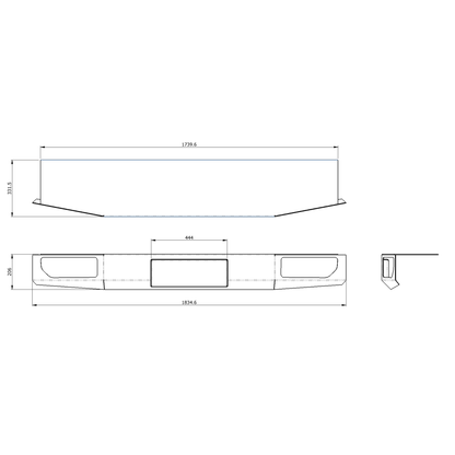 Rear Bar & Tail Light Brackets – DIY Tray Kit Component (Nissan Patrol GU)